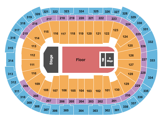 Lenovo Center Tyler, The Creator Seating Chart